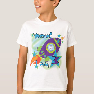 Rocket Ship 3rd Birthday T-shirts and Gifts