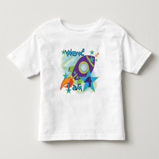 Rocket Ship 4th Birthday T-shirts and Gifts