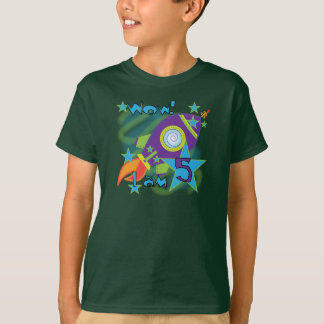 Rocket Ship 5th Birthday T-shirts and Gifts