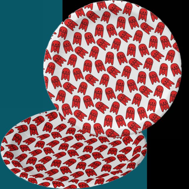 Rocket Ship Birthday Party  Paper Plate (Creator Uploaded)