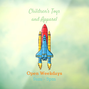 Rocket ship cartoon illustration