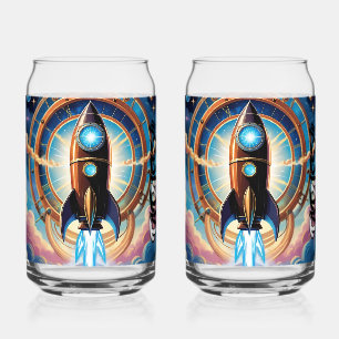 Rocket Ship Drinking Glasses