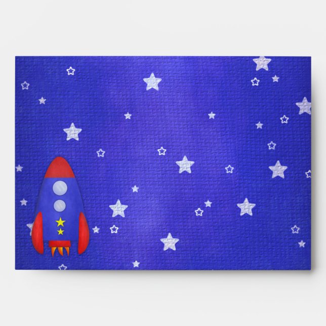 Rocket Ship Envelopes (Front)