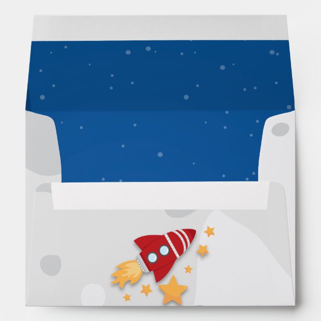 Rocket Ship Envelopes (Back (Bottom))