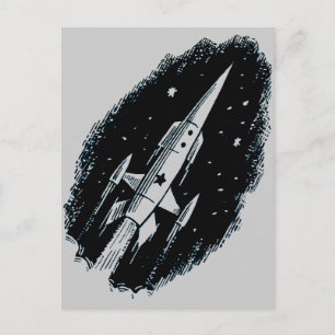 Rocket Ship X-11 Postcard