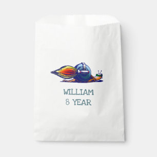 Rocket Snail Favour Bags