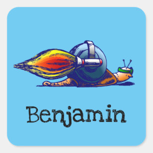 Rocket Snail sticker