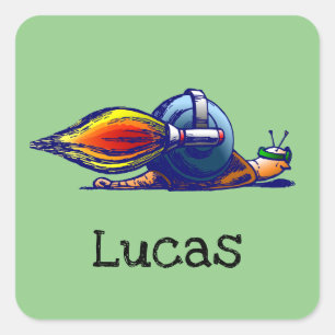 Rocket Snail sticker