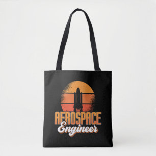 Rocket Space Aerospace Engineer Engineering Tote Bag