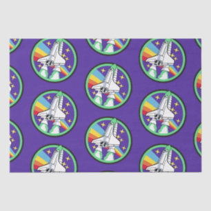 Rocket to the Moon Tissue Paper