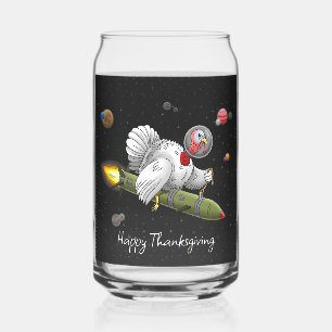 Rocket Turkey's Thanksgiving Journey Can Glass