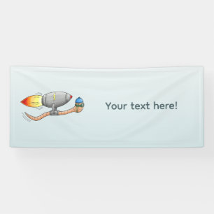 Rocket Worm Banner