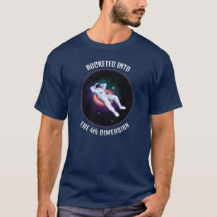Rocketed Into The 4th Dimension Alcoholic Recovery T-Shirt