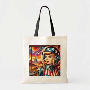 Rockets Among the Stars Tote Bag
