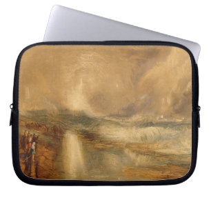 Rockets and Blue Lights, 1855 (chromolitho) Laptop Sleeve