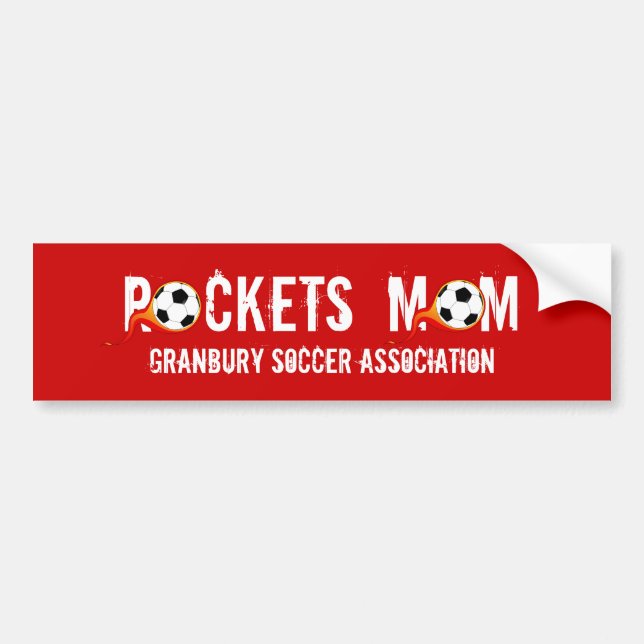 Rockets Mum GSA Bumper Sticker (Front)