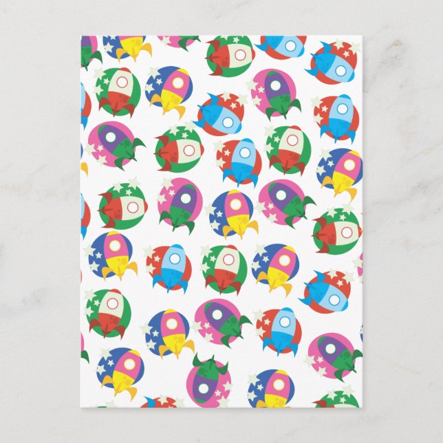 Rockets Postcard (Front)