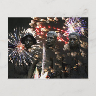 Rockets Red Glare Postcard