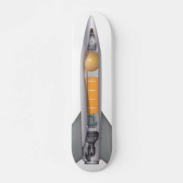 Rockets Skateboard (Front)