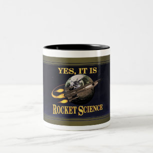 RocketScienceMug Two-Tone Coffee Mug