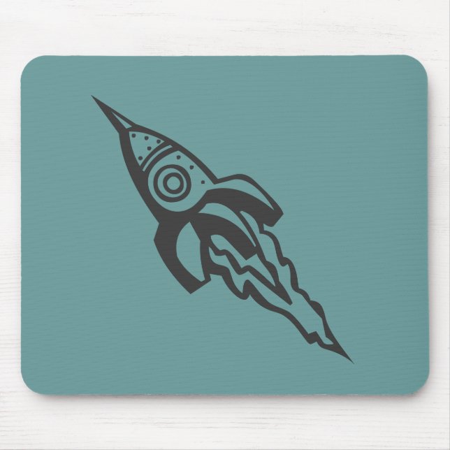 rocketship mousepad (Front)