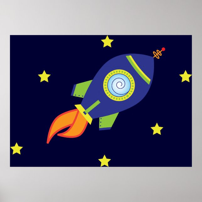 Rocketship Poster (Front)