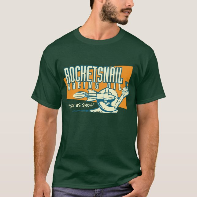 RocketSnail Racing Oil Shirt (Front)