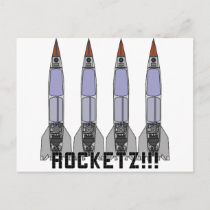 Rocketz3 Postcard