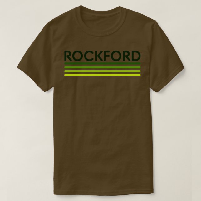 Rockford Fade Green TShirt (Design Front)