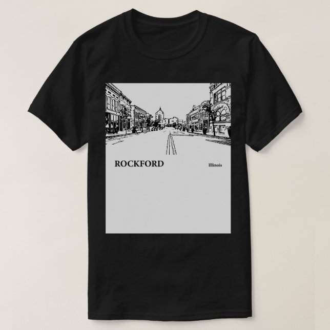 Rockford Illinois TShirt 2 (Design Front)