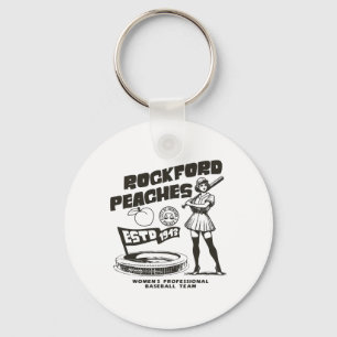 Rockford Peaches Women's Bysebyll Team 1943 - Copy Key Ring