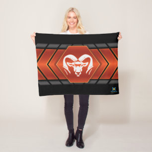 Rockford Rams #2 Fleece Blanket
