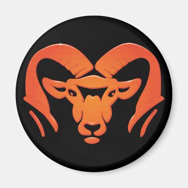 Rockford Rams #4 Magnet (Front)