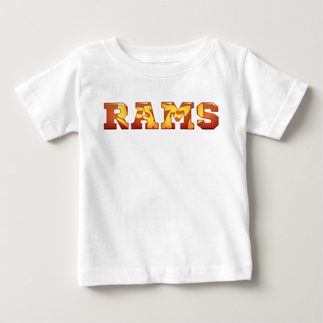 Rockford Rams Baby T-Shirt (Front)