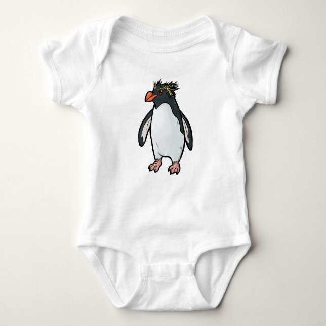 Rockhopper Penguin Baby Bodysuit (Front)