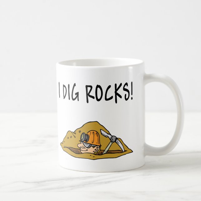 Rockhound Gift Item Coffee Mug (Right)