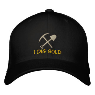 Rockhound "I Dig Gold" Embroidered Cap