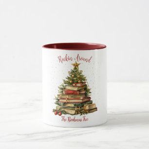 Rockin Around The Bookmas Tree Mug