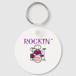 rockin big sis key ring