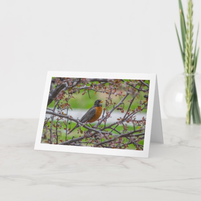 "Rockin'" blank folded greeting card (Front)