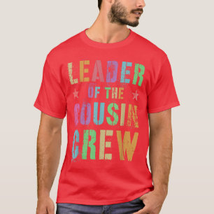 Rockin' CAPTAIN OF THE COUSIN CREW Funny Grandma G T-Shirt