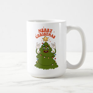 Rockin' Christmas Tree - A Festive Holiday Jam Coffee Mug