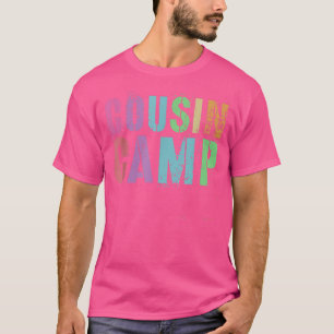 Rockin' COUSIN CAMP Funny Grandma Grandpa Reeducat T-Shirt
