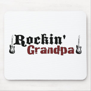 Rockin Grandpa Mouse Pad