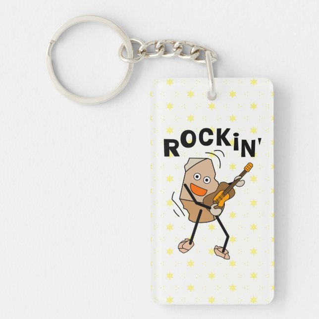 Rockin' Guitar Key Ring (Front)
