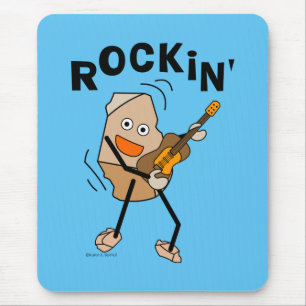 Rockin' Guitar Mouse Pad