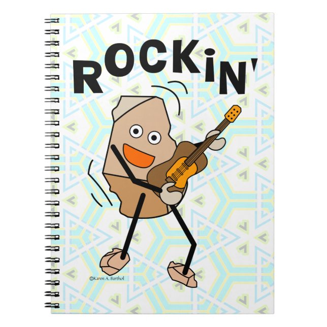 Rockin' Guitar Notebook (Front)