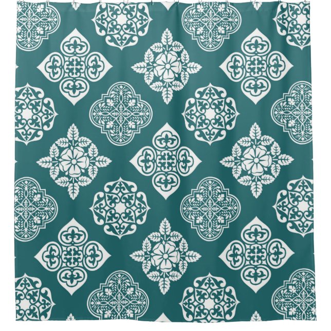 ROCKIN' MOROCCAN SHOWER CURTAIN (Front)