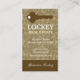 ROCKIN' REAL ESTATE BUSINESS CARD