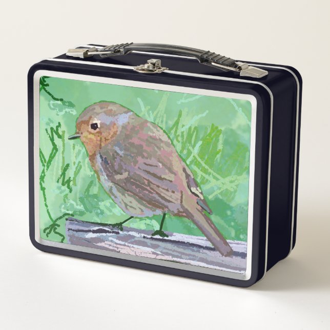 Rockin Robin Metal Lunch Box (Front)